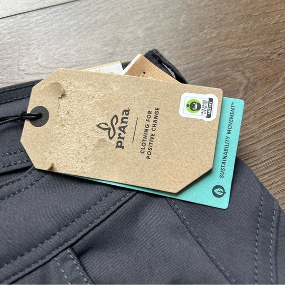 Womens Prana Halle Pants Gray Coal - Picture 6 of 9